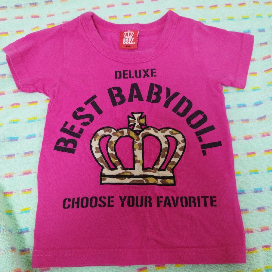 BABYDOLL(ベビードール)の100BABYDOLL　Tシャツ キッズ/ベビー/マタニティのキッズ服女の子用(90cm~)(Tシャツ/カットソー)の商品写真