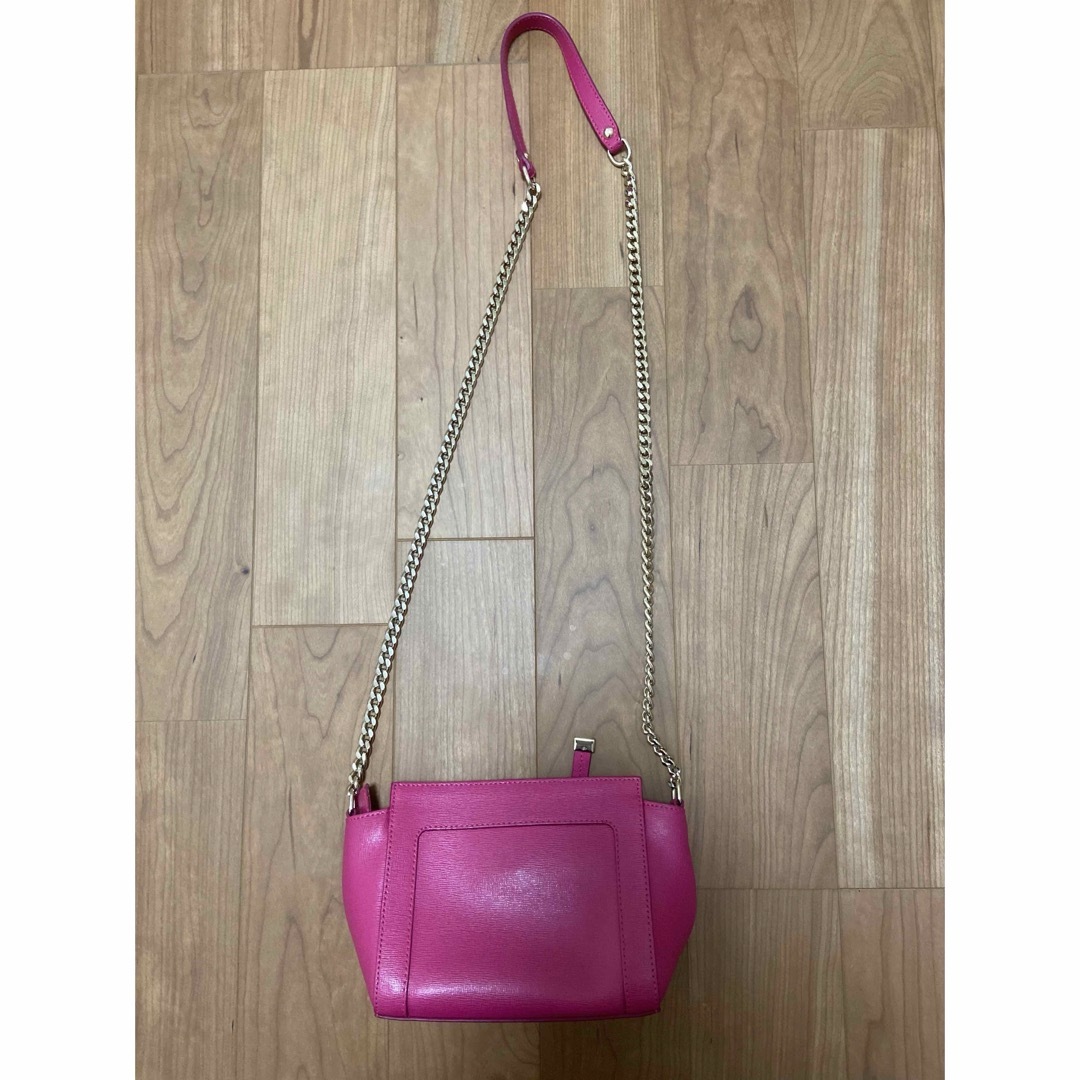 Furla(フルラ)の【値下交渉可】 FURLA フルラ ミニショルダーバッグ ピンク レディースのバッグ(ショルダーバッグ)の商品写真