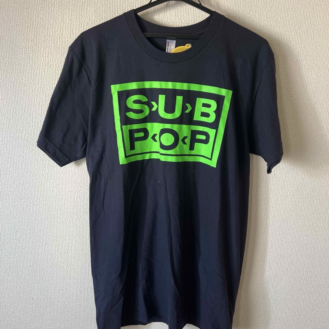 新品タグ付●公式SUBPOP Tシャツ　ネイビー メンズのトップス(Tシャツ/カットソー(半袖/袖なし))の商品写真