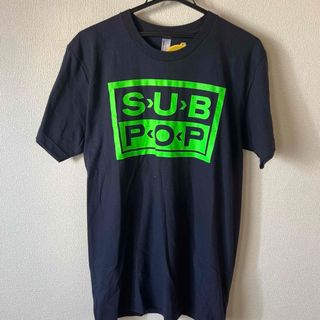 新品タグ付●公式SUBPOP Tシャツ　ネイビー(Tシャツ/カットソー(半袖/袖なし))