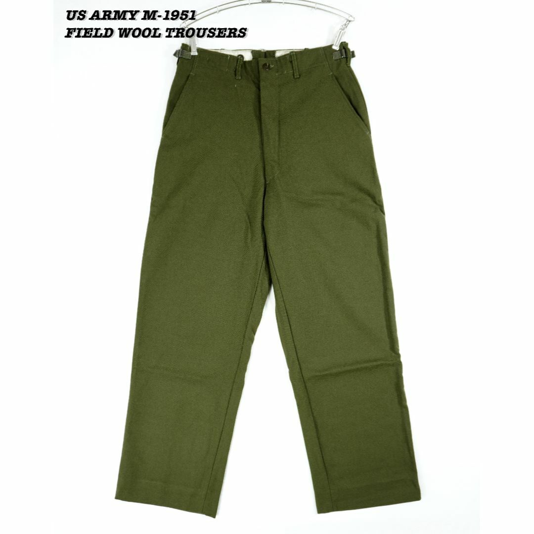 MILITARY(ミリタリー)のUS ARMY M-1951 WOOL TROUSERS 1953s PA057 メンズのパンツ(スラックス)の商品写真