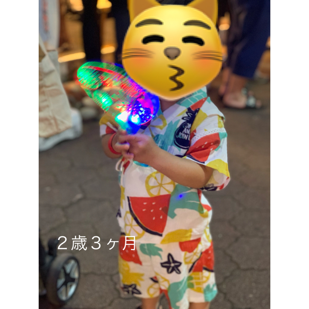 Bit'z(ビッツ)の甚平 95cm キッズ/ベビー/マタニティのキッズ服男の子用(90cm~)(甚平/浴衣)の商品写真