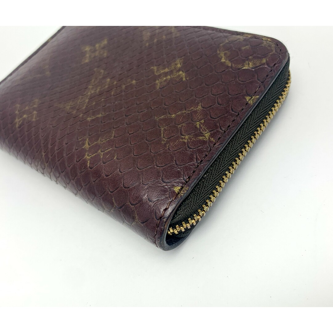 LOUIS VUITTON(ルイヴィトン)のLOUIS VUITTON ルイヴィトン モノグラムパイソン エキゾチックレザー ジッピーコインパース N80149 コンパクトサイフ 財布 ブランド レディースのファッション小物(財布)の商品写真