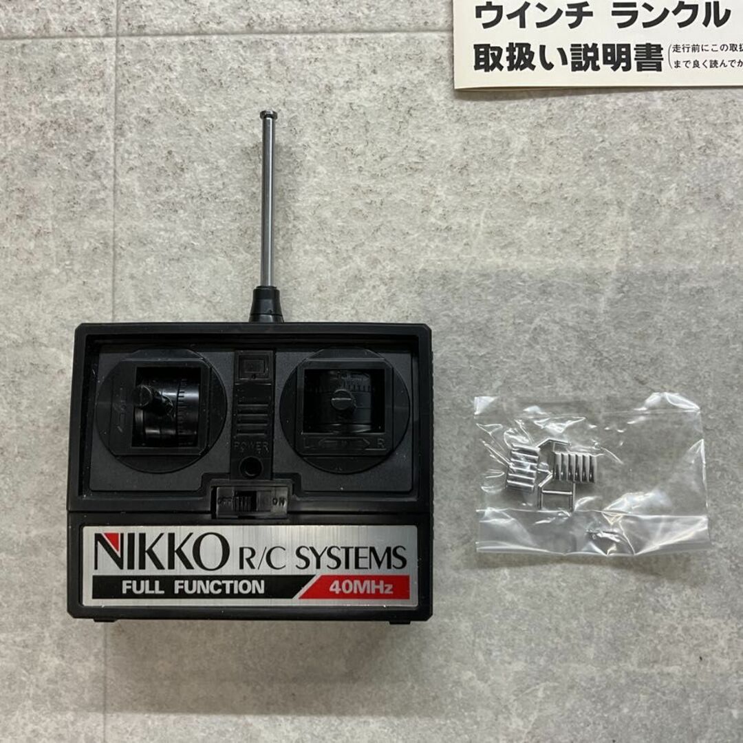 NIKKO ニッコー ラジコン ウィンチ ランクル オフロード 金ボディ4WD 1/16スケール エンタメ/ホビーのおもちゃ/ぬいぐるみ(トイラジコン)の商品写真