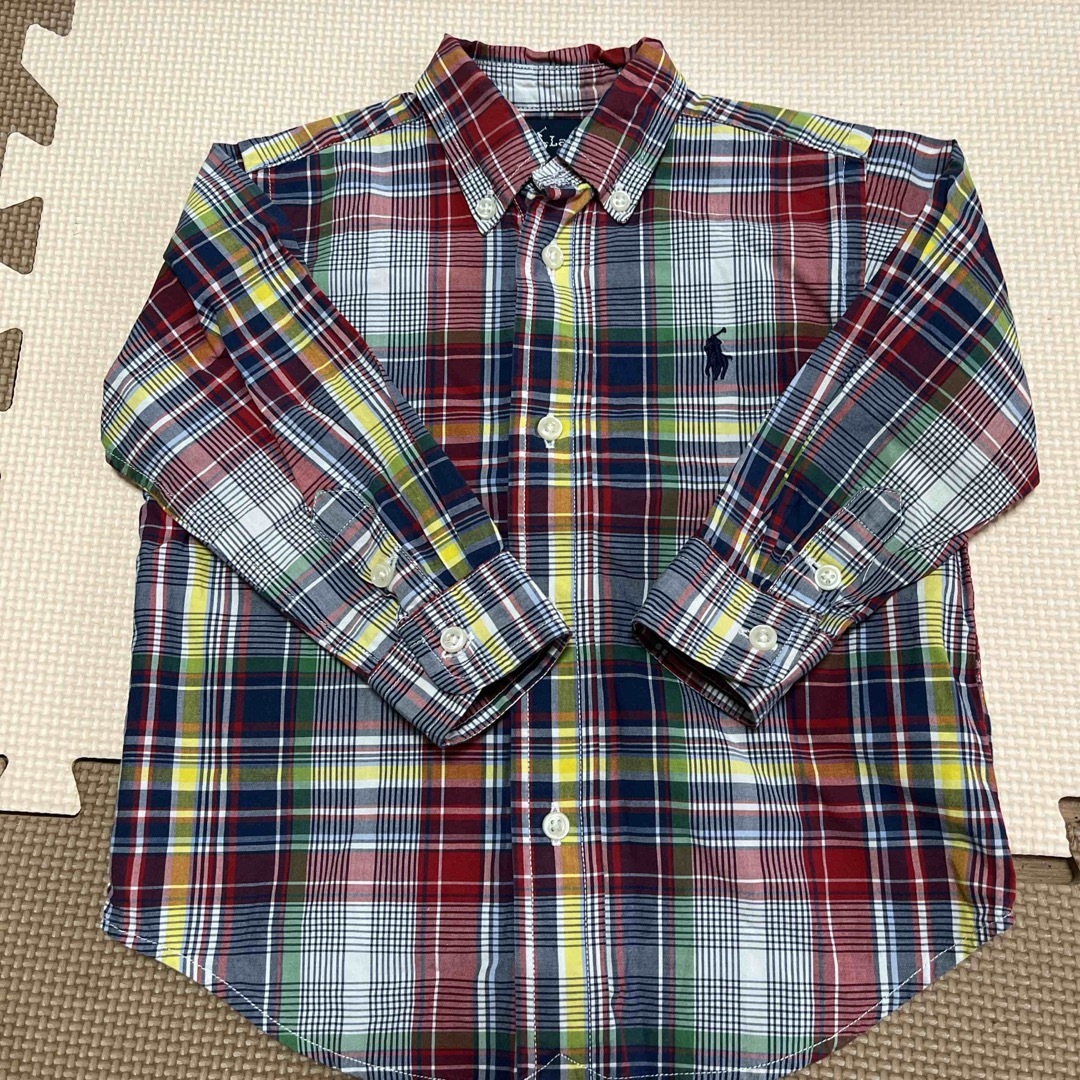 Ralph Lauren(ラルフローレン)のRalph lauren シャツ キッズ/ベビー/マタニティのキッズ服男の子用(90cm~)(ブラウス)の商品写真