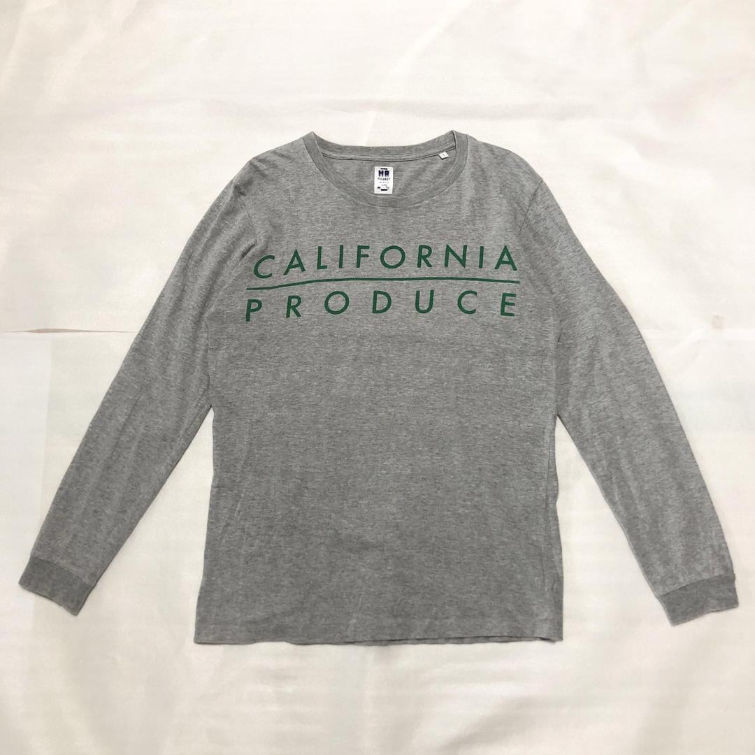 HOLLYWOOD RANCH MARKET(ハリウッドランチマーケット)の【極美品】HR MARKETハリウッドランチマーケット 長袖Tシャツ S 日本製 メンズのトップス(Tシャツ/カットソー(七分/長袖))の商品写真