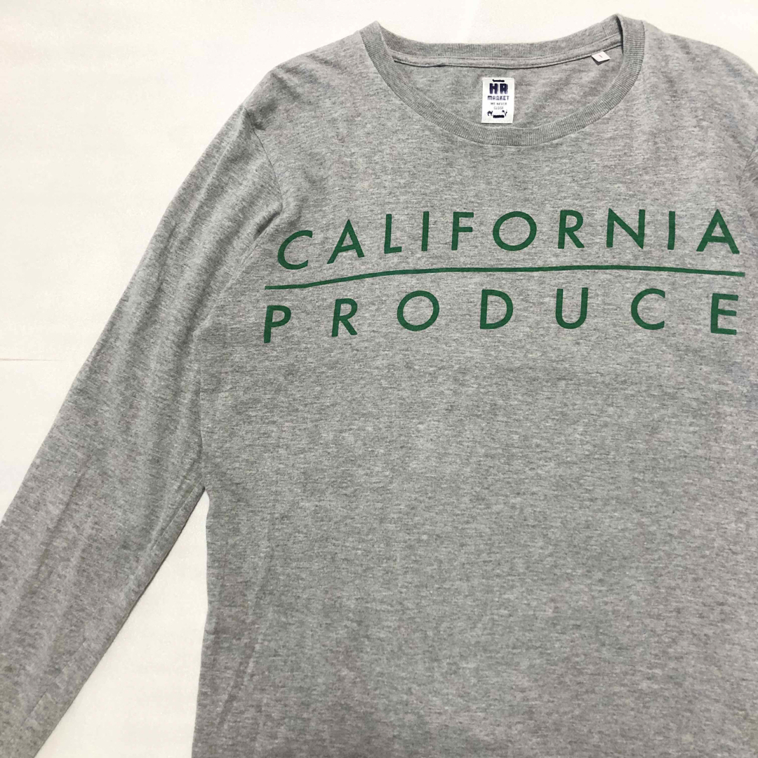 HOLLYWOOD RANCH MARKET(ハリウッドランチマーケット)の【極美品】HR MARKETハリウッドランチマーケット 長袖Tシャツ S 日本製 メンズのトップス(Tシャツ/カットソー(七分/長袖))の商品写真