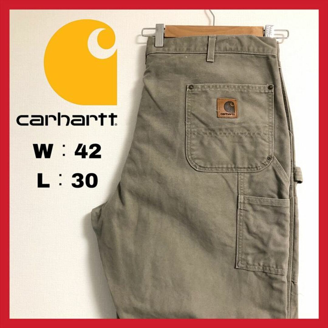 carhartt(カーハート)の90s 古着 カーハート ペインターパンツ ダブルニー USA製 W42L30 メンズのパンツ(デニム/ジーンズ)の商品写真