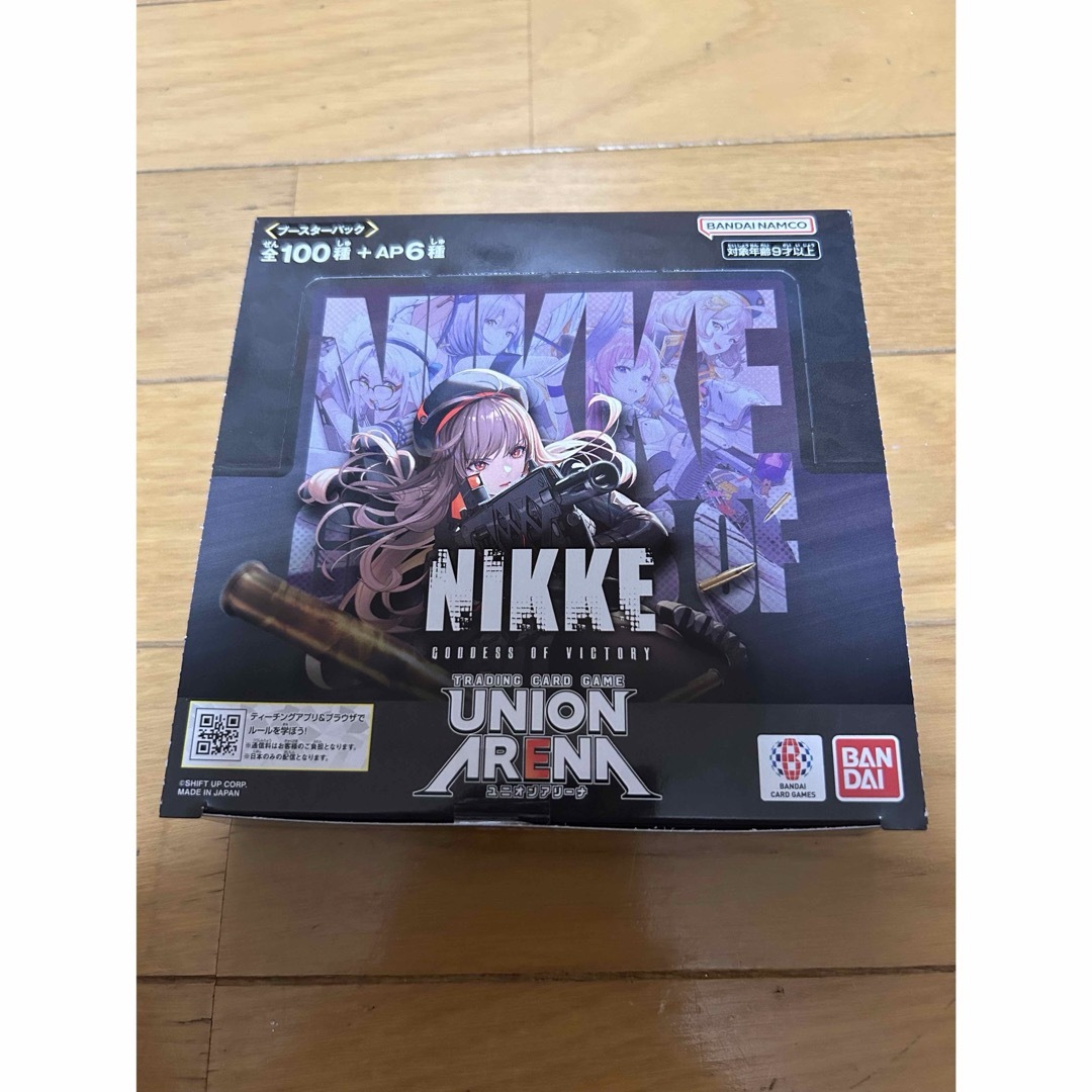 UNION ARENA ブースターパック 勝利の女神　NIKKE　box エンタメ/ホビーのトレーディングカード(Box/デッキ/パック)の商品写真