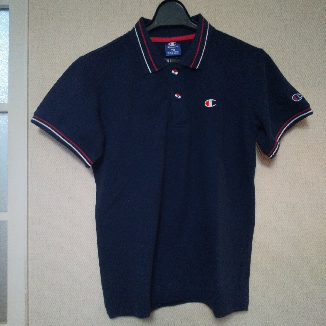 Champion(チャンピオン)のChampion半袖ポロシャツsize150 キッズ/ベビー/マタニティのキッズ服男の子用(90cm~)(Tシャツ/カットソー)の商品写真