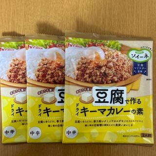 ハウスショクヒン(ハウス食品)のハウス食品 ４０ｇ　ソイーネ　豆腐で作るドライキーマカレーの素　3袋セット(その他)