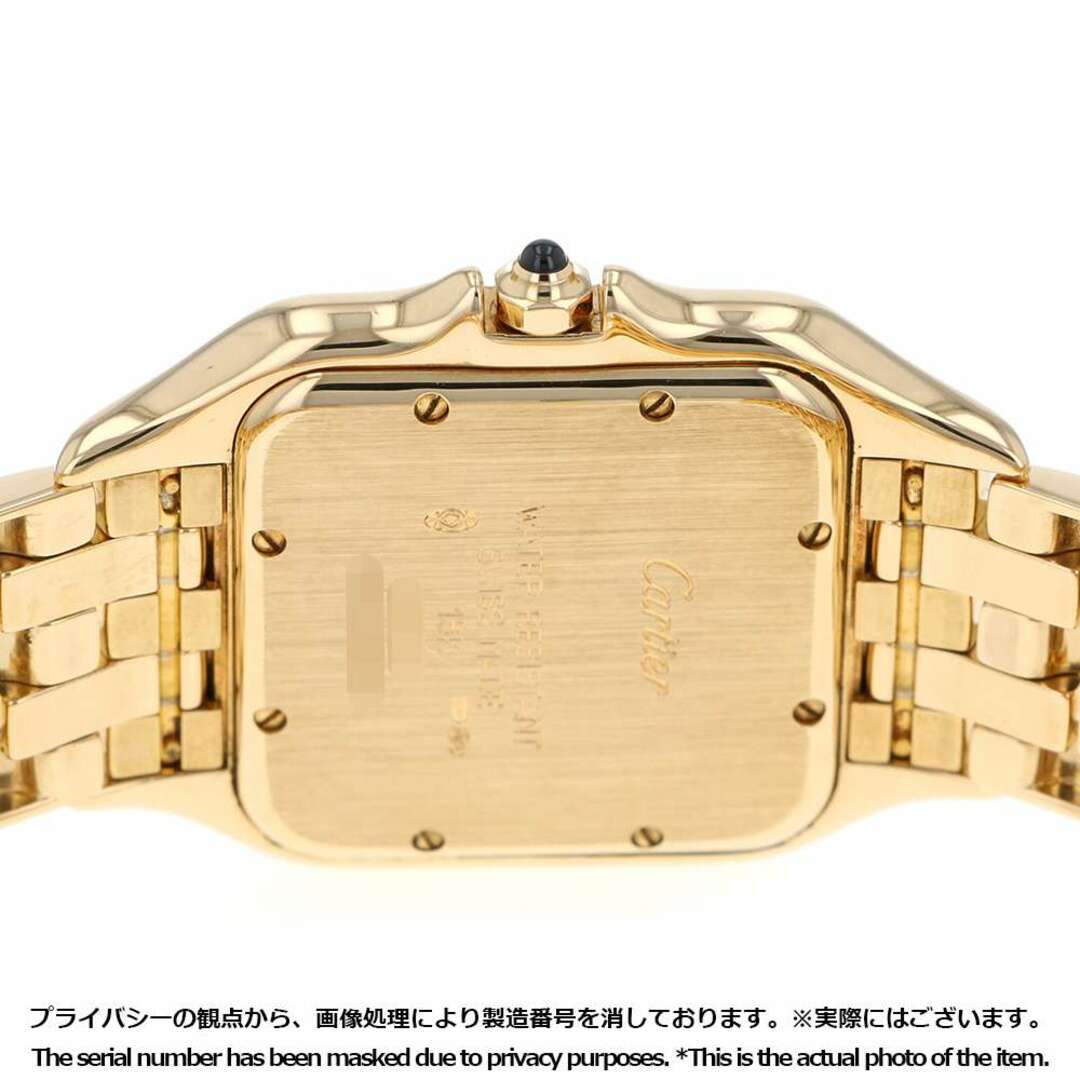 Cartier(カルティエ)のカルティエ パンテール ドゥ カルティエ LM W25014B9 Cartier 腕時計 シルバー文字盤 クォーツ メンズの時計(腕時計(アナログ))の商品写真