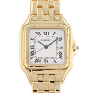 カルティエ(Cartier)のカルティエ パンテール ドゥ カルティエ LM W25014B9 Cartier 腕時計 シルバー文字盤 クォーツ(腕時計(アナログ))