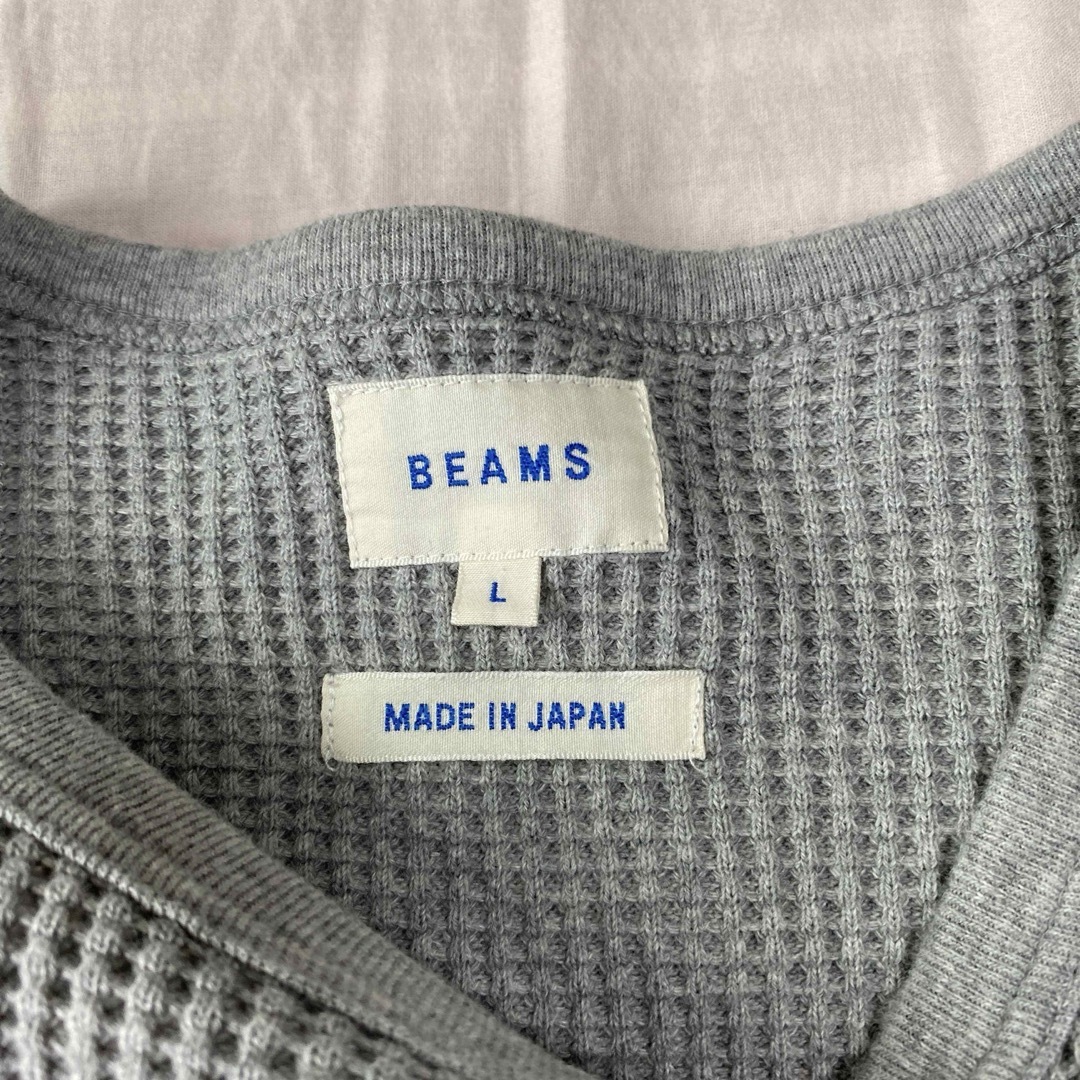 BEAMS(ビームス)のビームス　サーマルロンT 厚手　MADE IN JAPAN メンズのトップス(Tシャツ/カットソー(七分/長袖))の商品写真