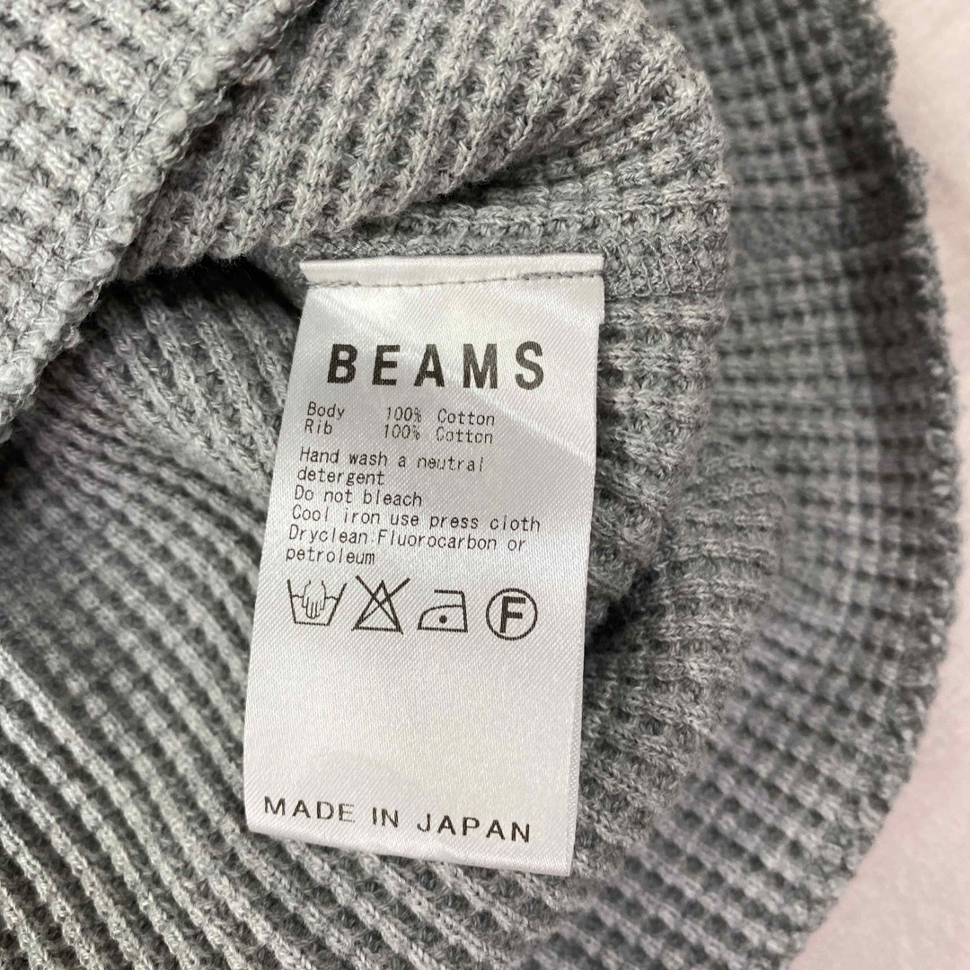 BEAMS(ビームス)のビームス　サーマルロンT 厚手　MADE IN JAPAN メンズのトップス(Tシャツ/カットソー(七分/長袖))の商品写真