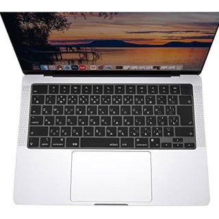 【人気商品】 キーボードカバー 対応機種 MacBook ブラック日本語(PC周辺機器)