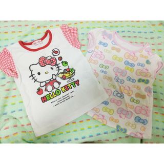 キティTシャツ２枚セット(Tシャツ/カットソー)