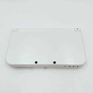 ニンテンドー3DS(ニンテンドー3DS)の【美品】new NINTENDO 3DS LL パールホワイト 上下IPS液晶(携帯用ゲーム機本体)