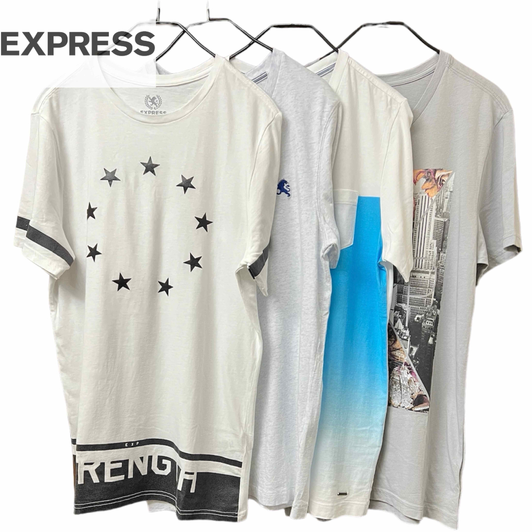 EXPRESS(エクスプレス)のEXPRESS エクスプレス　半袖Tシャツ  tee ４点セット メンズのトップス(Tシャツ/カットソー(半袖/袖なし))の商品写真