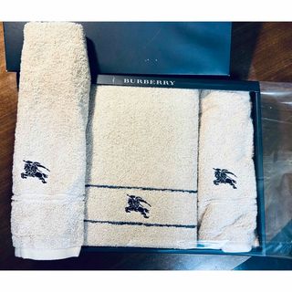 バーバリー(BURBERRY)のBURBERRY バーバリー バスタオルセット 3点セット(タオル/バス用品)