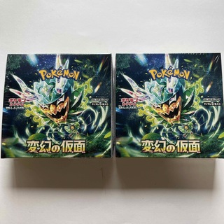 【未開封 シュリンク付】ポケモンカードゲーム 変幻の仮面 2BOX ボックス(Box/デッキ/パック)