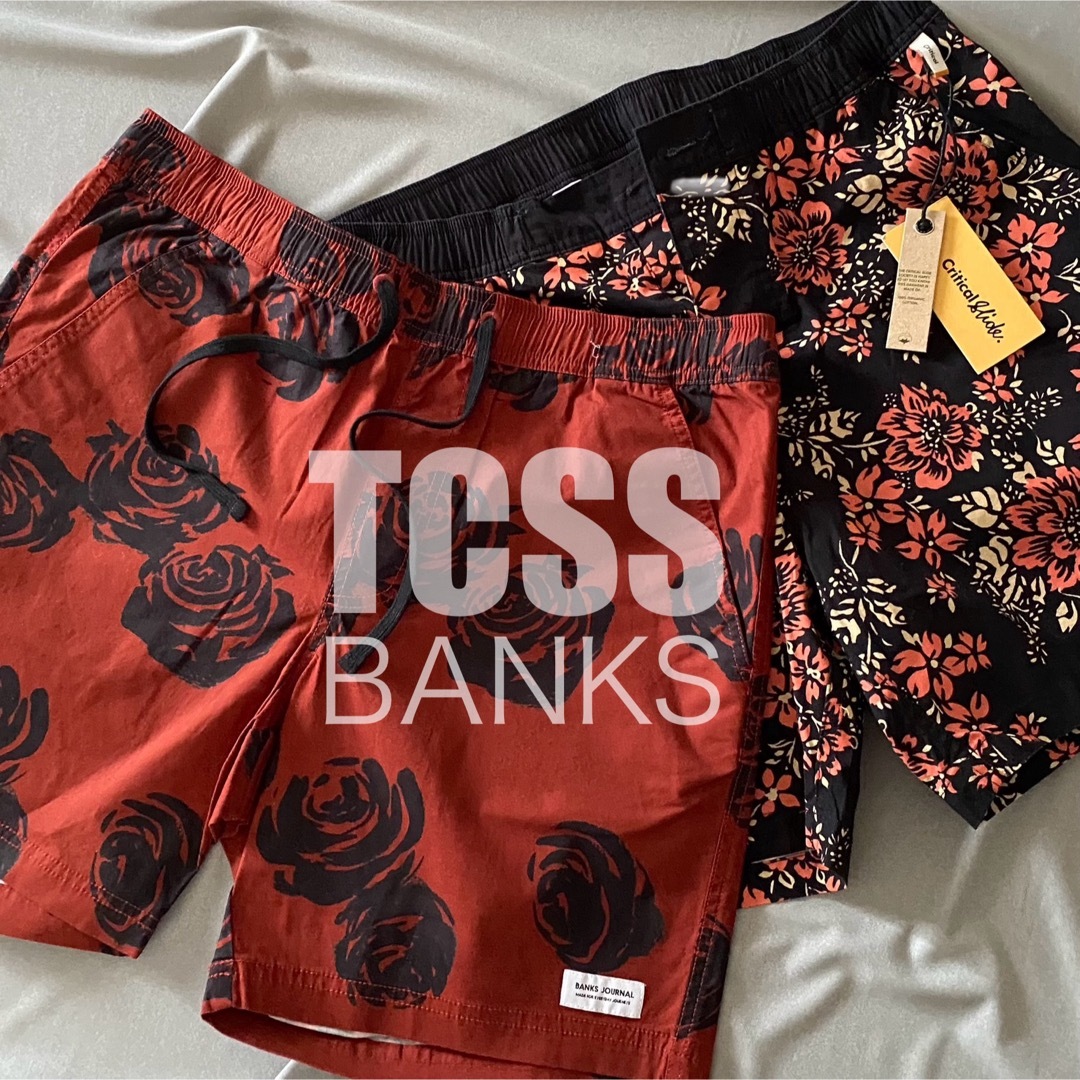 BANKS JOURNAL(バンクスジャーナル)の訳あり 2枚 TCSS BANKS サーフパンツ Critical Slide メンズの水着/浴衣(水着)の商品写真