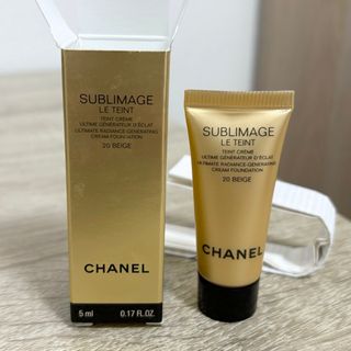 シャネル(CHANEL)のシャネル＊サブリマージュ ル タン　20 ベージュ　サンプル(ファンデーション)