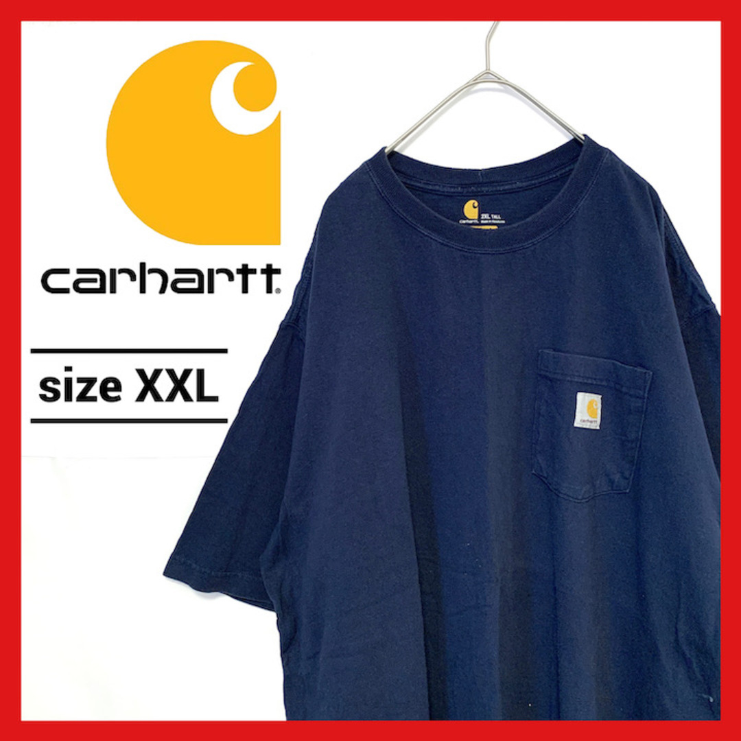 carhartt(カーハート)の90s 古着 カーハート Tシャツ オーバーサイズ ゆるダボ XXL  メンズのトップス(Tシャツ/カットソー(半袖/袖なし))の商品写真