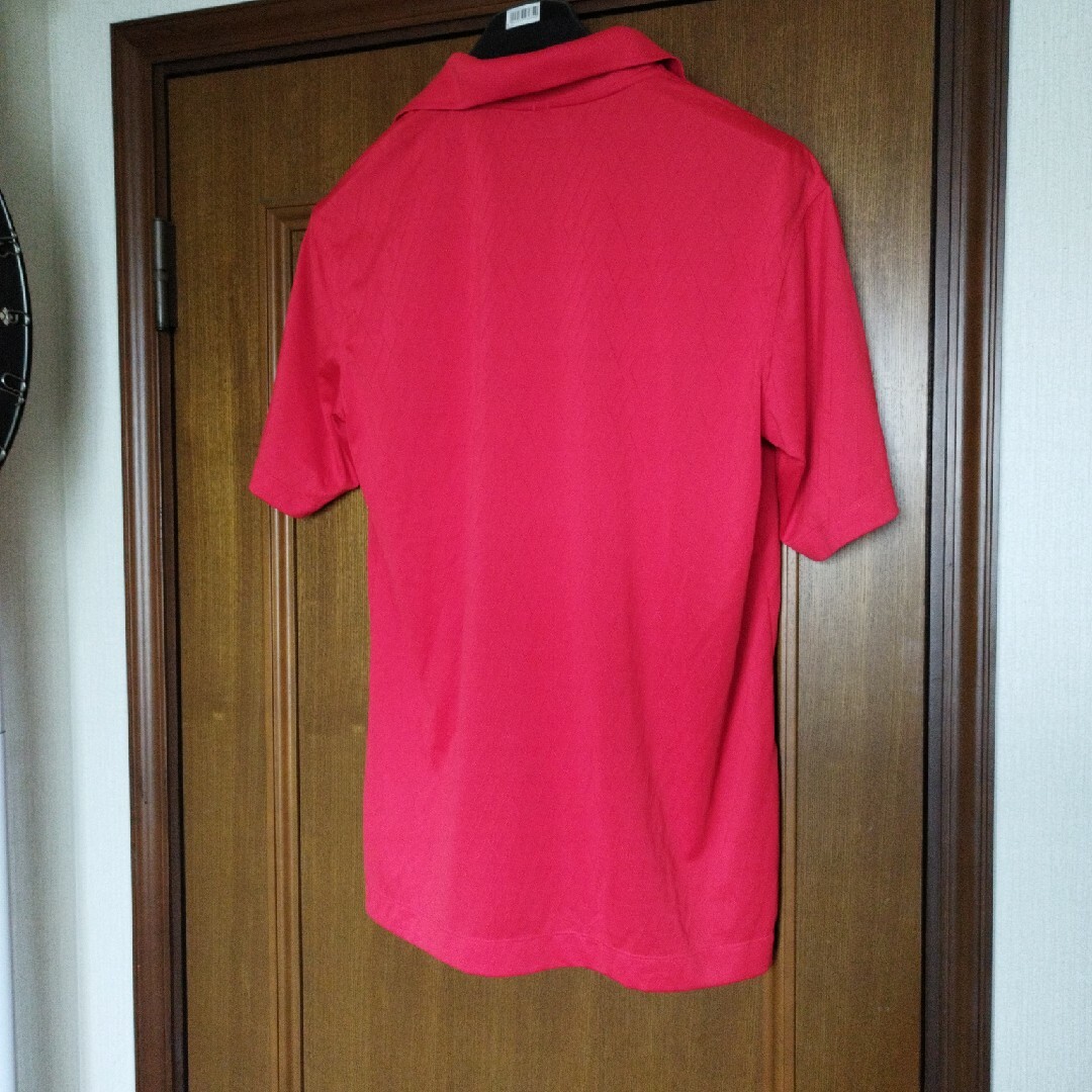NIKEポロシャツレッドXL メンズのトップス(ポロシャツ)の商品写真