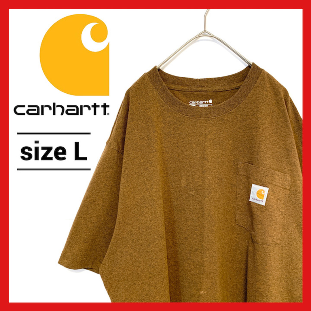 carhartt(カーハート)の90s 古着 カーハート Tシャツ オーバーサイズ ゆるダボ L  メンズのトップス(Tシャツ/カットソー(半袖/袖なし))の商品写真