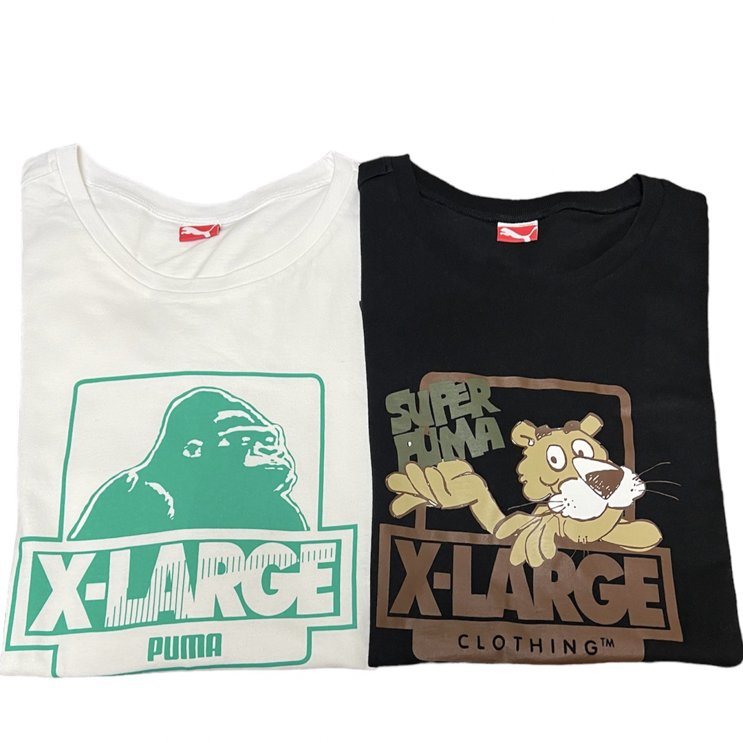 XLARGE(エクストララージ)のPUMA プーマ　XLARGE エクストララージ　半袖tシャツ ２点 メンズのトップス(Tシャツ/カットソー(半袖/袖なし))の商品写真