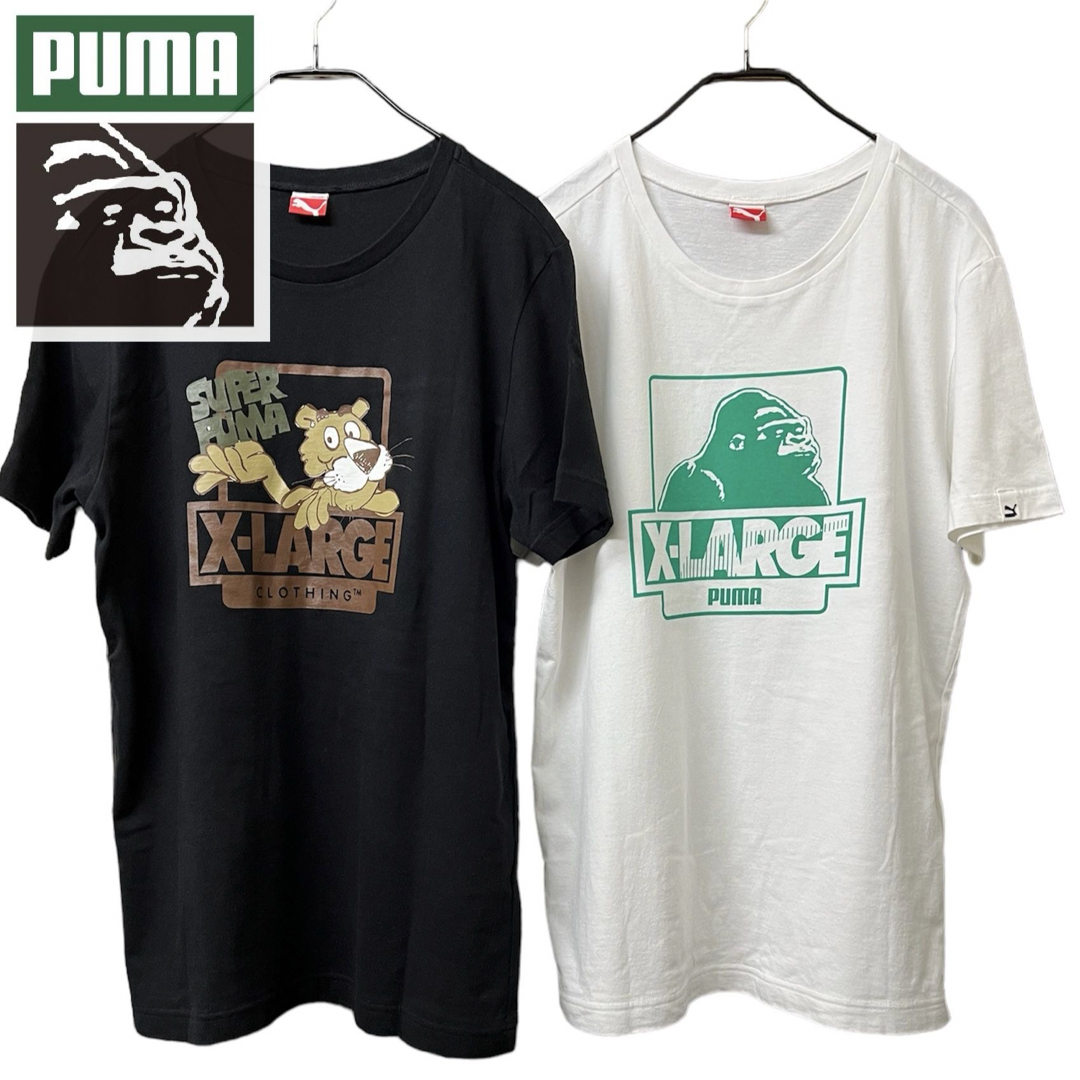 XLARGE(エクストララージ)のPUMA プーマ　XLARGE エクストララージ　半袖tシャツ ２点 メンズのトップス(Tシャツ/カットソー(半袖/袖なし))の商品写真