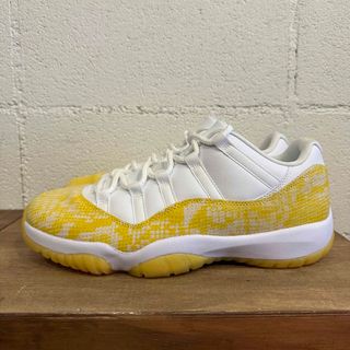 ジョーダン(Jordan Brand（NIKE）)の未使用Nike  Air Jordan 11 ジョーダン イエロースネーク(スニーカー)