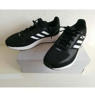 アディダス(adidas)のadidas　レディースシューズ　黒　23.5センチ(スニーカー)