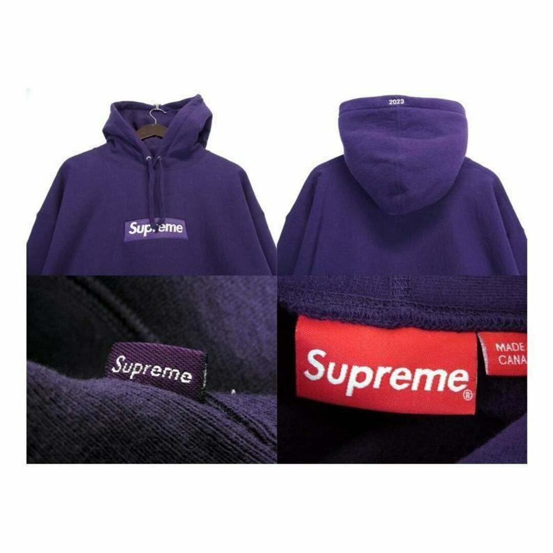 Supreme(シュプリーム)のシュプリーム Supreme ■ 23AW 【 Box Logo Hooded Sweatshirt 】 ボックス ロゴ フーデッド スウェットシャツ パーカー　31367 メンズのトップス(パーカー)の商品写真