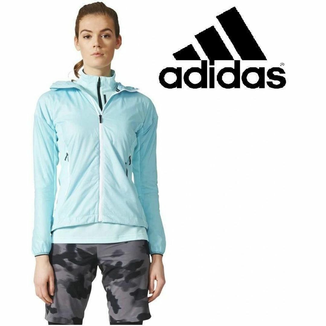 adidas(アディダス)の【新品】アディダス 18700円 軽い伸縮性 TERREX 軽量ウィンド ウエア スポーツ/アウトドアのトレーニング/エクササイズ(ウォーキング)の商品写真