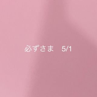 5/1 必ずさま専用