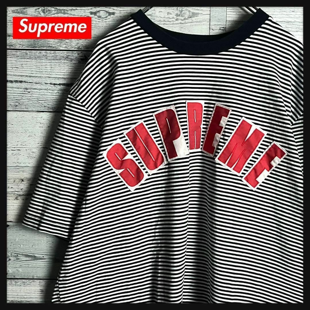 Supreme(シュプリーム)の【極美品　希少デザイン】シュプリーム☆ センタービッグアーチロゴ 半袖Tシャツ メンズのトップス(Tシャツ/カットソー(半袖/袖なし))の商品写真