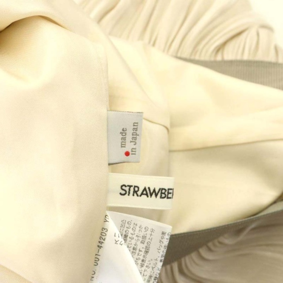 STRAWBERRY-FIELDS(ストロベリーフィールズ)のストロベリーフィールズ ギャザースカート ロング フレア サテン 2 レディースのスカート(ロングスカート)の商品写真