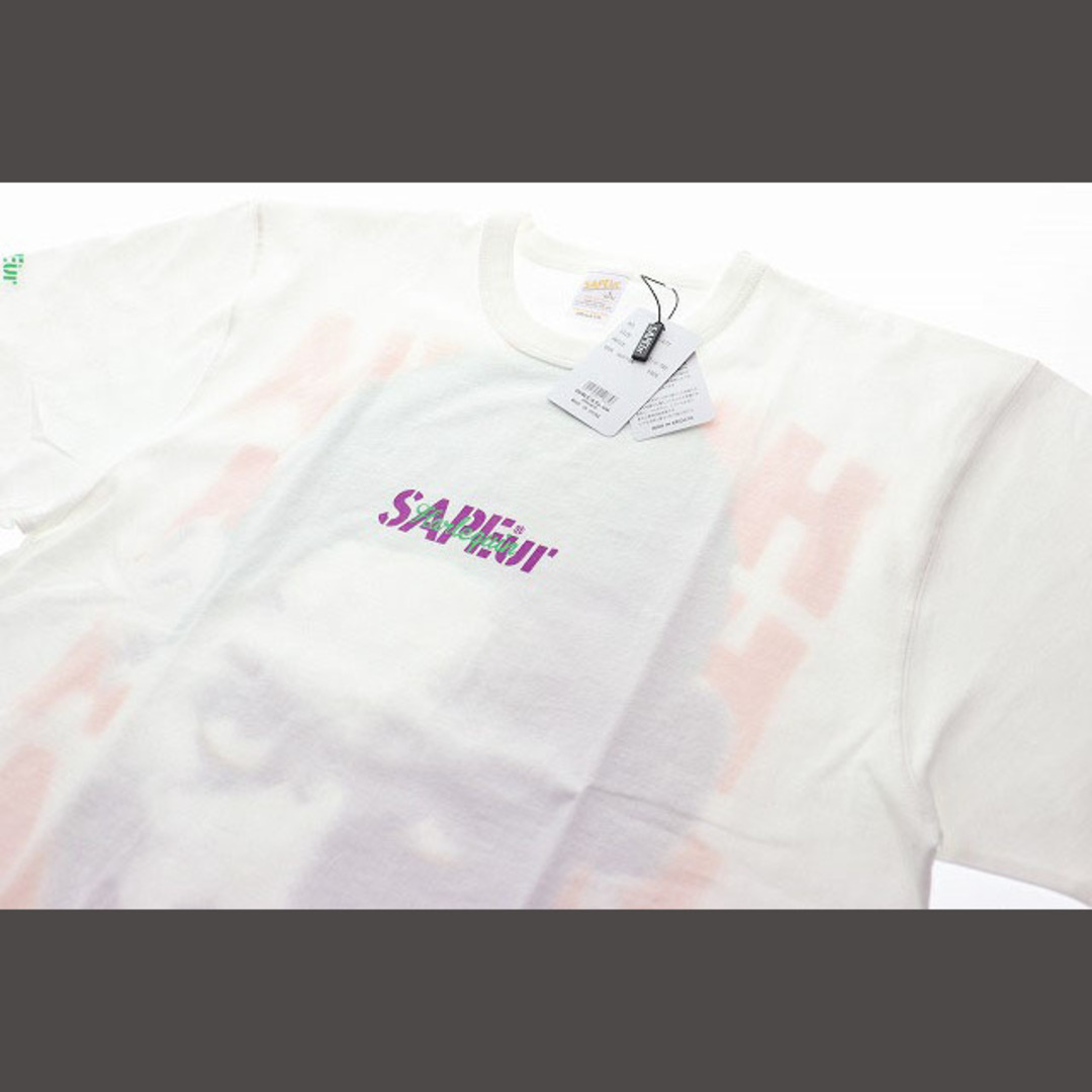 other(アザー)のサプール SAPEur HARLEQUIN S/S TEE WHITE L  メンズのトップス(Tシャツ/カットソー(七分/長袖))の商品写真