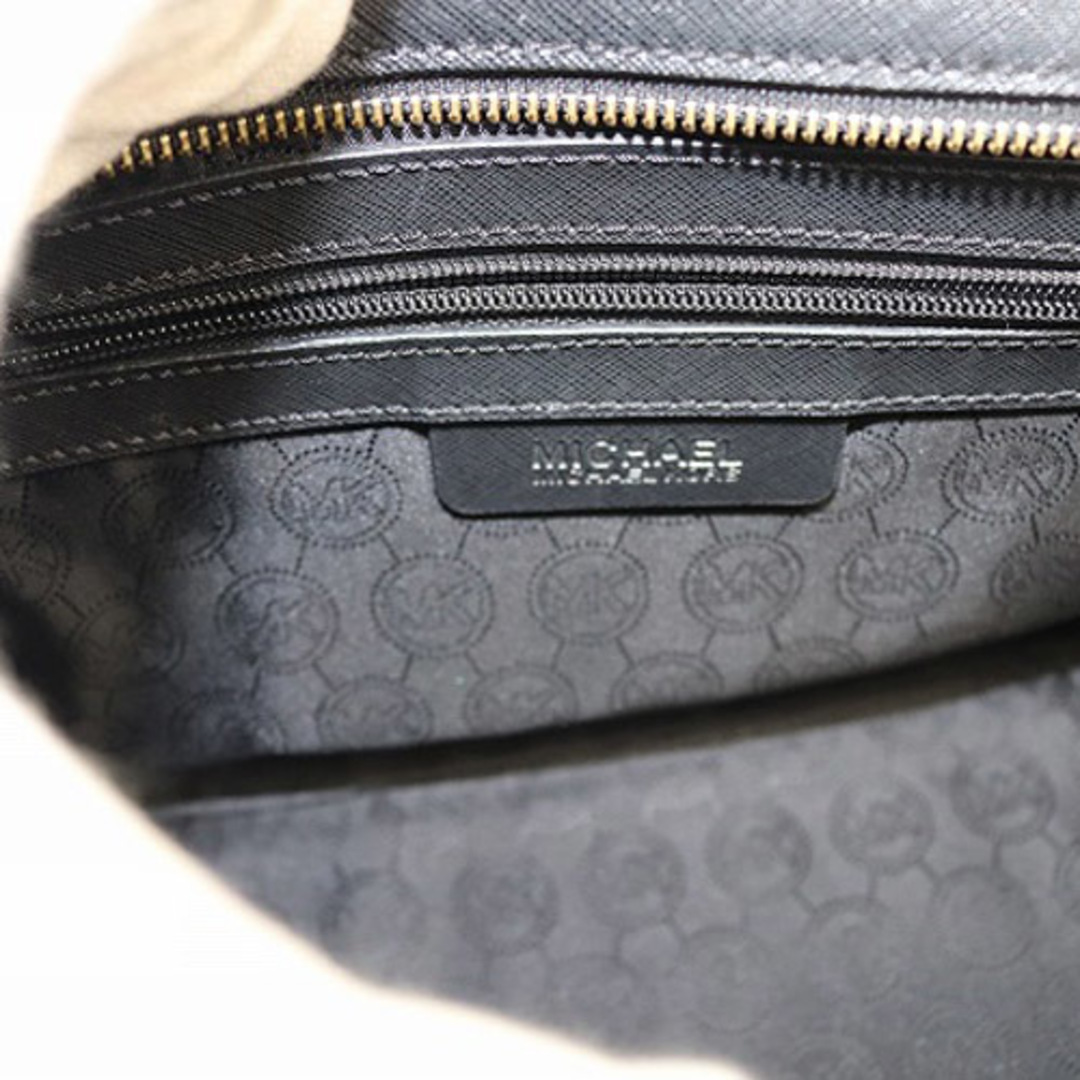 Michael Kors(マイケルコース)のマイケルコース ハンドバッグ ショルダーバッグ 2way レザー ロゴ 黒 レディースのバッグ(ショルダーバッグ)の商品写真