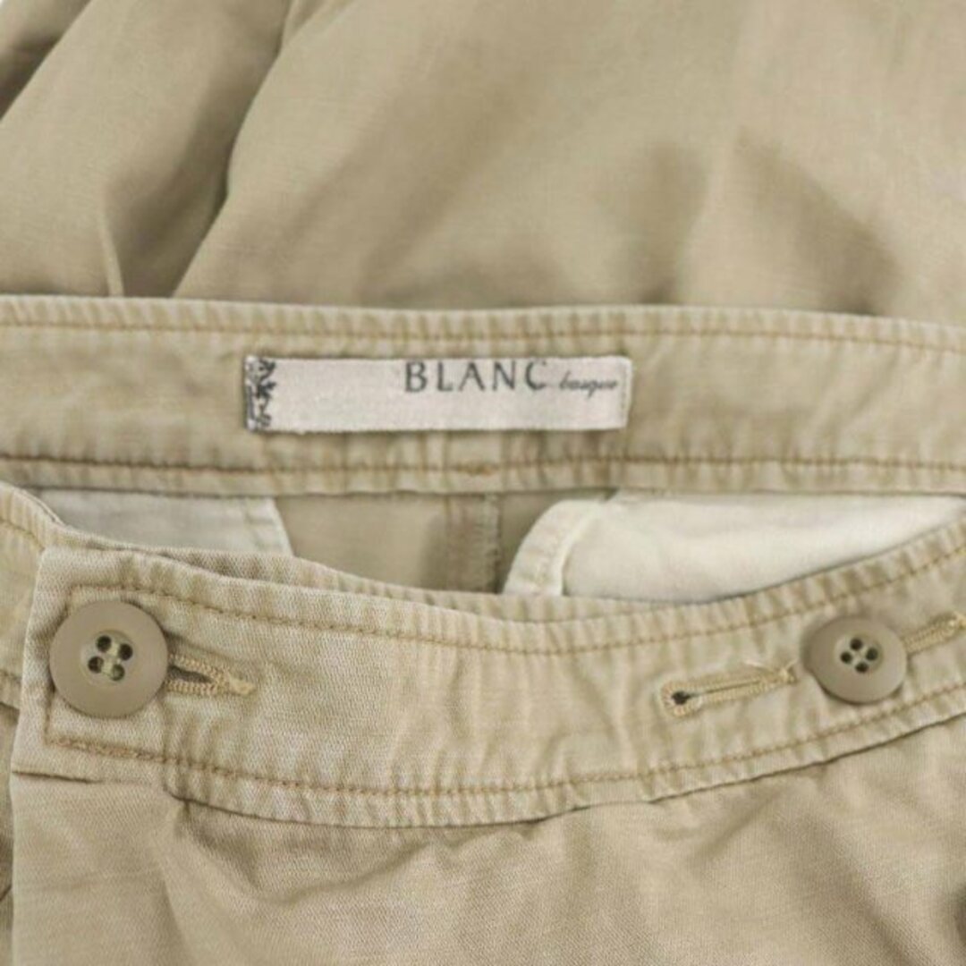 blanc basque(ブランバスク)のブランバスク ラップパンツ テーパード 38 M ベージュ レディースのパンツ(その他)の商品写真