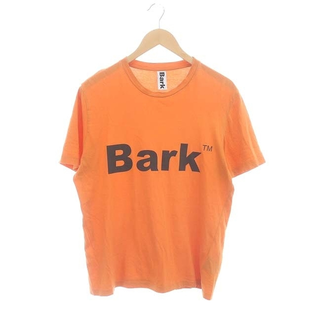 BARK(バーク)のバーク Bark ロゴプリント Tシャツ 半袖 コットン S オレンジ メンズのトップス(Tシャツ/カットソー(半袖/袖なし))の商品写真