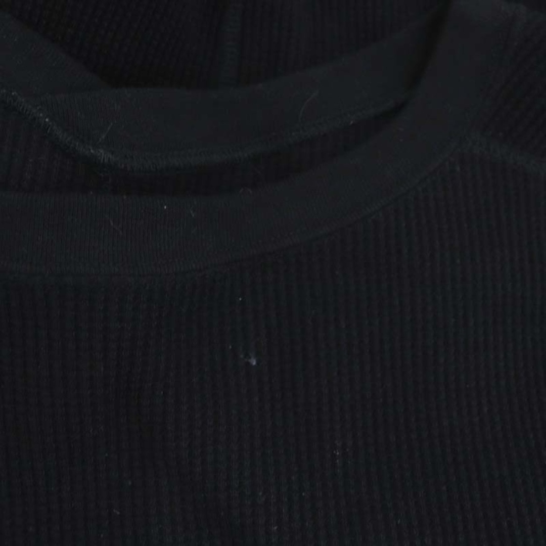 GALLARDA GALANTE(ガリャルダガランテ)のガリャルダガランテ ワッフルバルーンカットソー ノースリーブ コットン F 黒 レディースのトップス(カットソー(半袖/袖なし))の商品写真