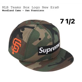 Supreme MLB Teams Box Logo New Era(キャップ)