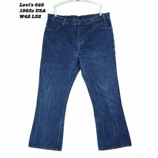 リーバイス(Levi's)のLevi's 646 PANTS USA 1983s W42 L32 PA058(デニム/ジーンズ)