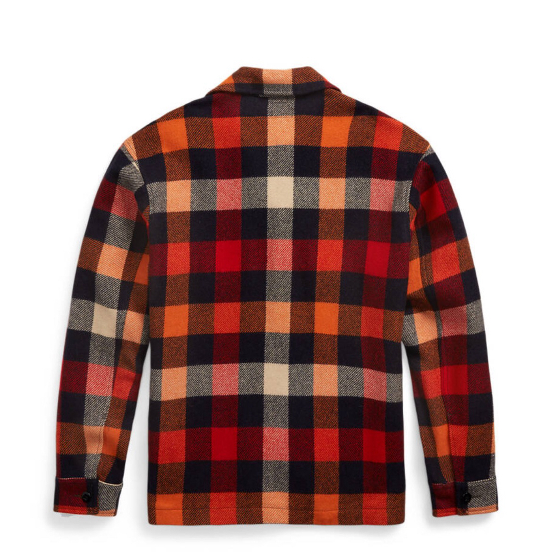 RRL - 新品*RRL*プラッド ウール シャツ ジャケット *M ダブル RRL - 新品*RRL*プラッド ウール シャツ ジャケット *M ダブル