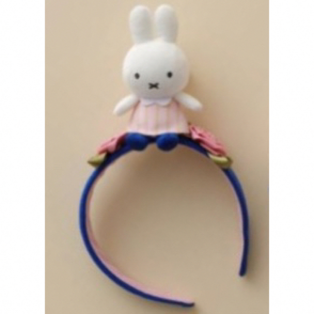 miffy(ミッフィー)の新発売 ハウステンボス ローズ ナインチェ カチューシャ レディースのヘアアクセサリー(カチューシャ)の商品写真