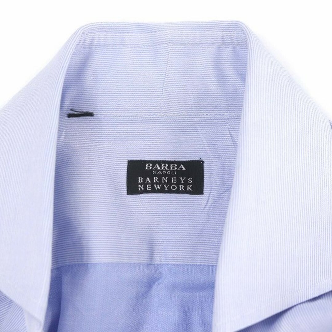 BARBA(バルバ)のバルバ ×バーニーズニューヨーク カッタウェイ シャツ 長袖 青 ブルー メンズのトップス(シャツ)の商品写真
