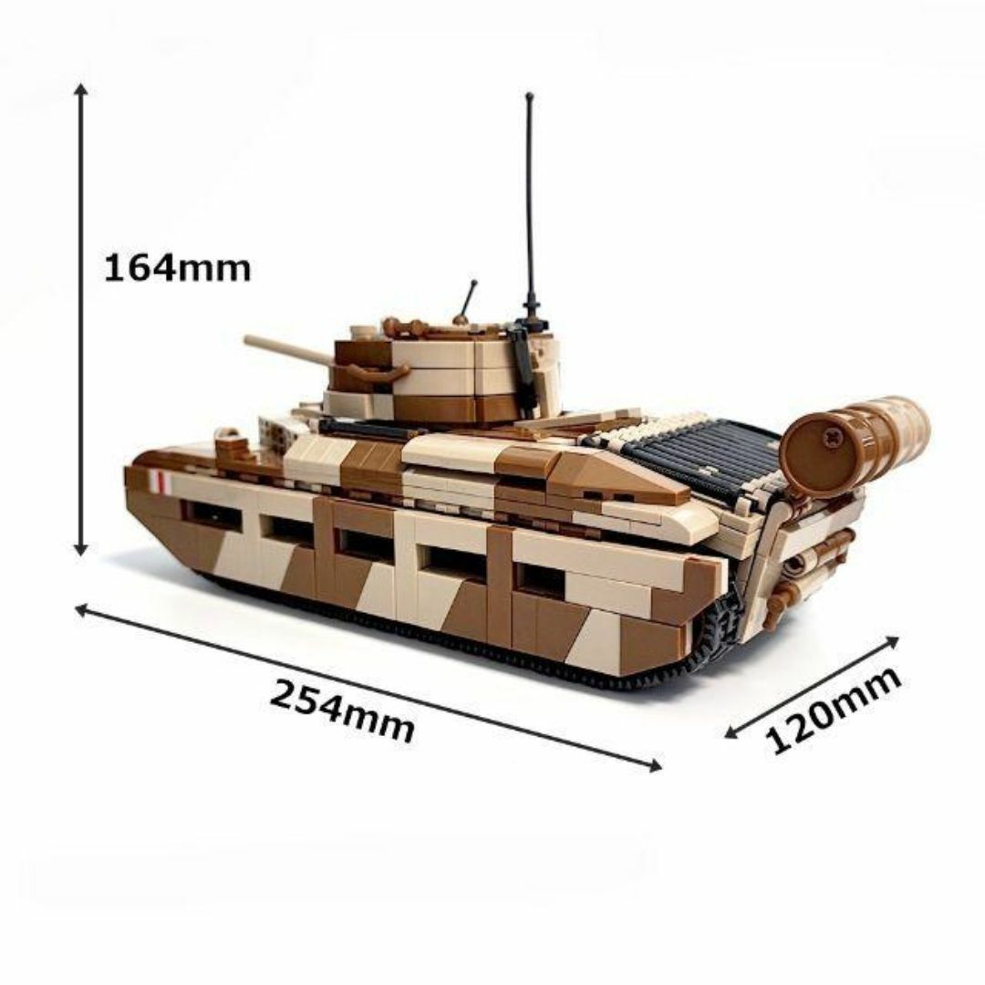 イギリス マチルダ ブロック戦車 ミリタリー 戦車 ESシリーズ エンタメ/ホビーのおもちゃ/ぬいぐるみ(模型/プラモデル)の商品写真